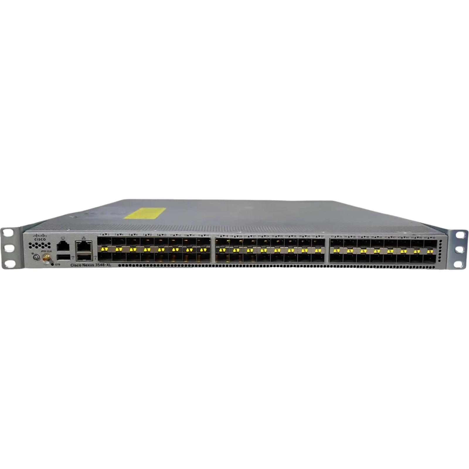 Cisco N3K-C3548P-XL Nexus 3548-XL 48 SFP+ ports, Enhanced, E