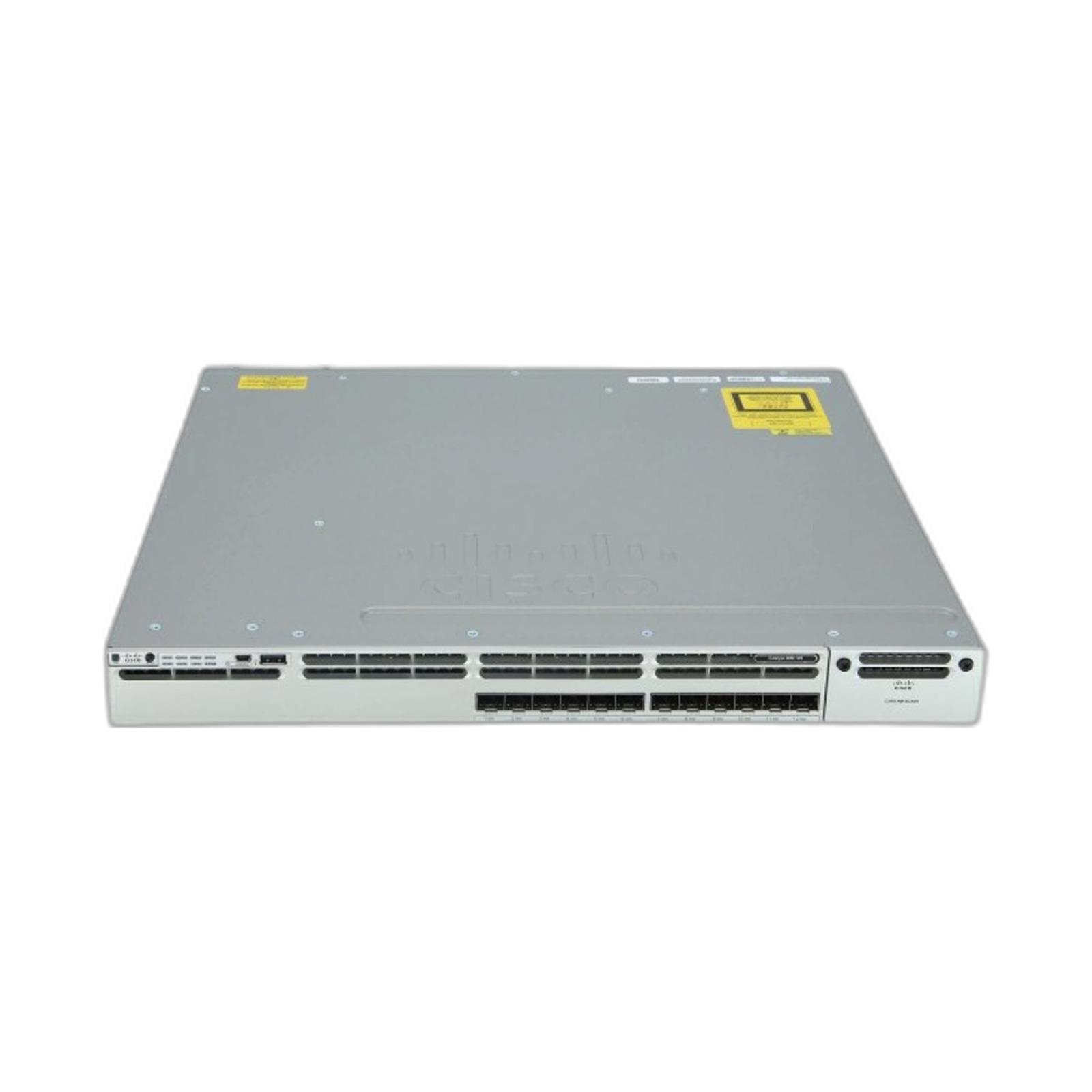 Cisco WS-C3850-12XS-S Catalyst 3850 12 Port 10G Fiber Switch IP Base