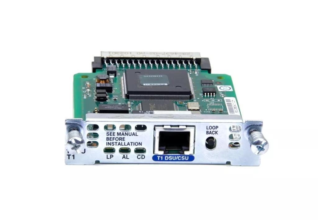 Cisco HWIC-1DSU-T1 1-Port T1/Fractional T1 DSU/CSU WAN Interface Card