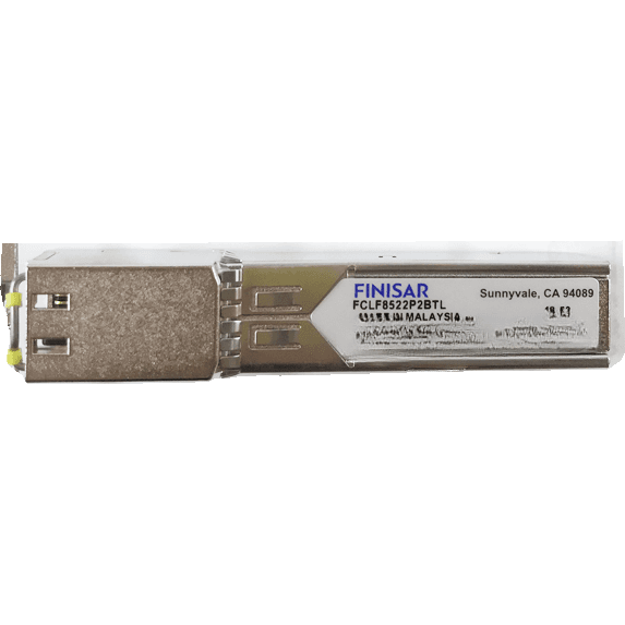 Finisar FCLF8522P2BTL SFP (mini-GBIC) transceiver module - Gigabit Ethernet - 10Base-T, 100Base-TX