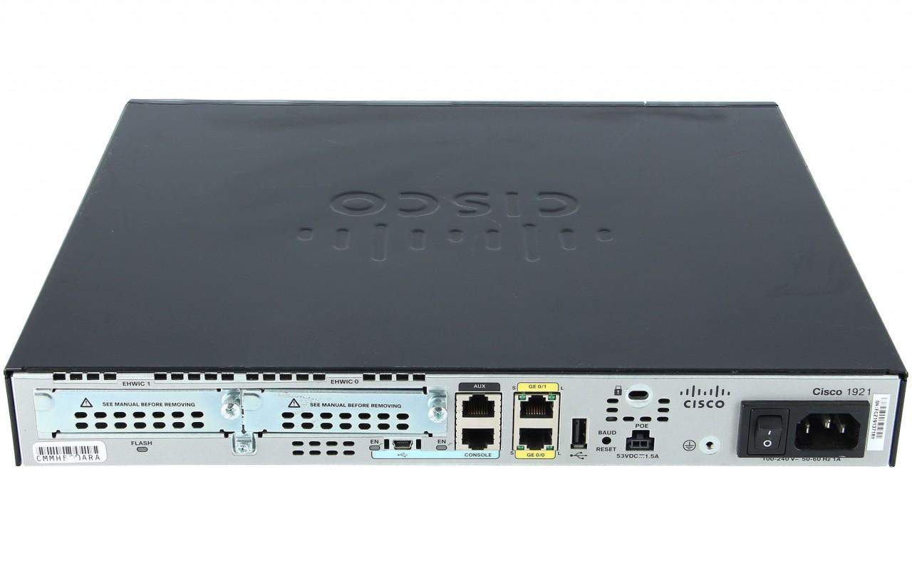 Cisco CISCO1921-T1SEC/K9 1921 T1 Bundle incl. HWIC-1DSU-T1,256F/512D, SEC Lic
