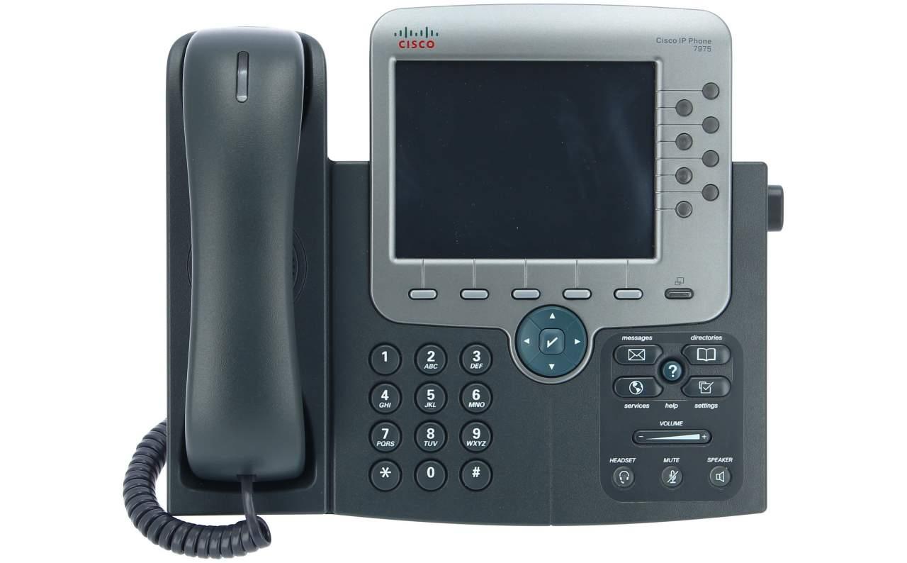 Cisco CP-7975G= IP Phone 7975, Gig Ethernet, Color, spare
