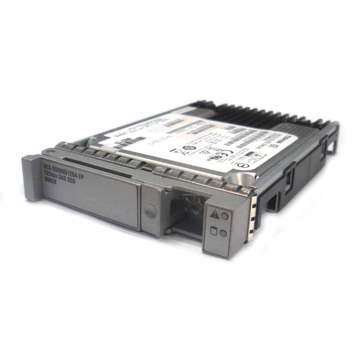 Cisco UCS-SD800G12S4-EP 800GB 2.5 inch Ent. Performance 12G SAS SSD (10X endurance).