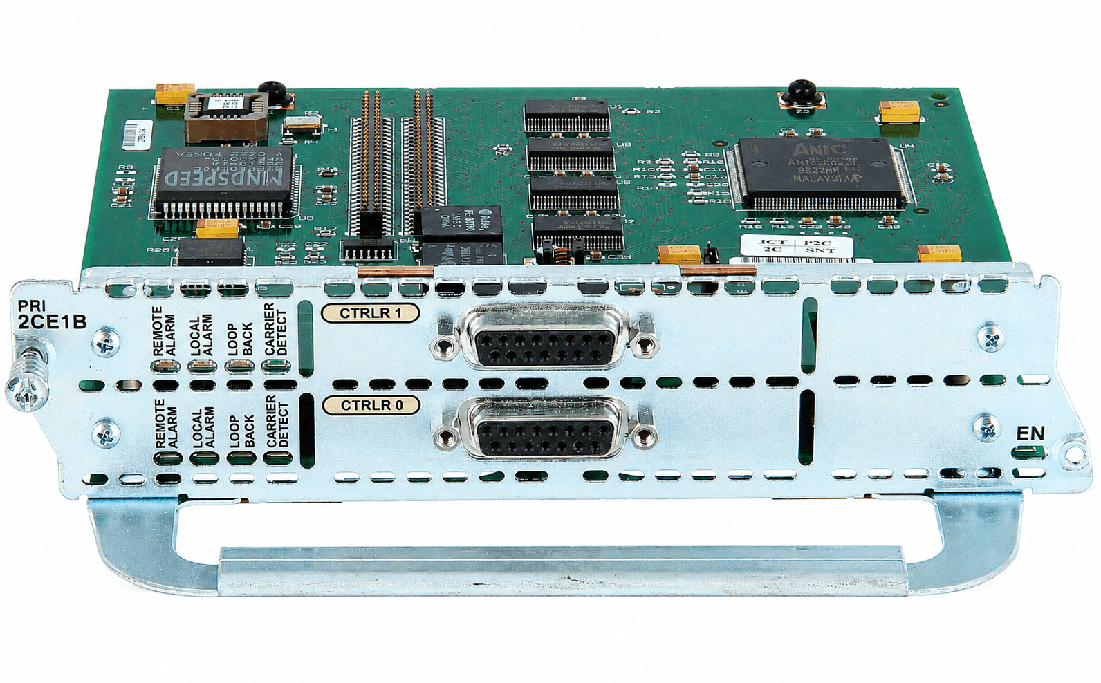 Cisco NM-2CE1B 2-Port Channelized E1/ISDN-PRI Balanced Network Module
