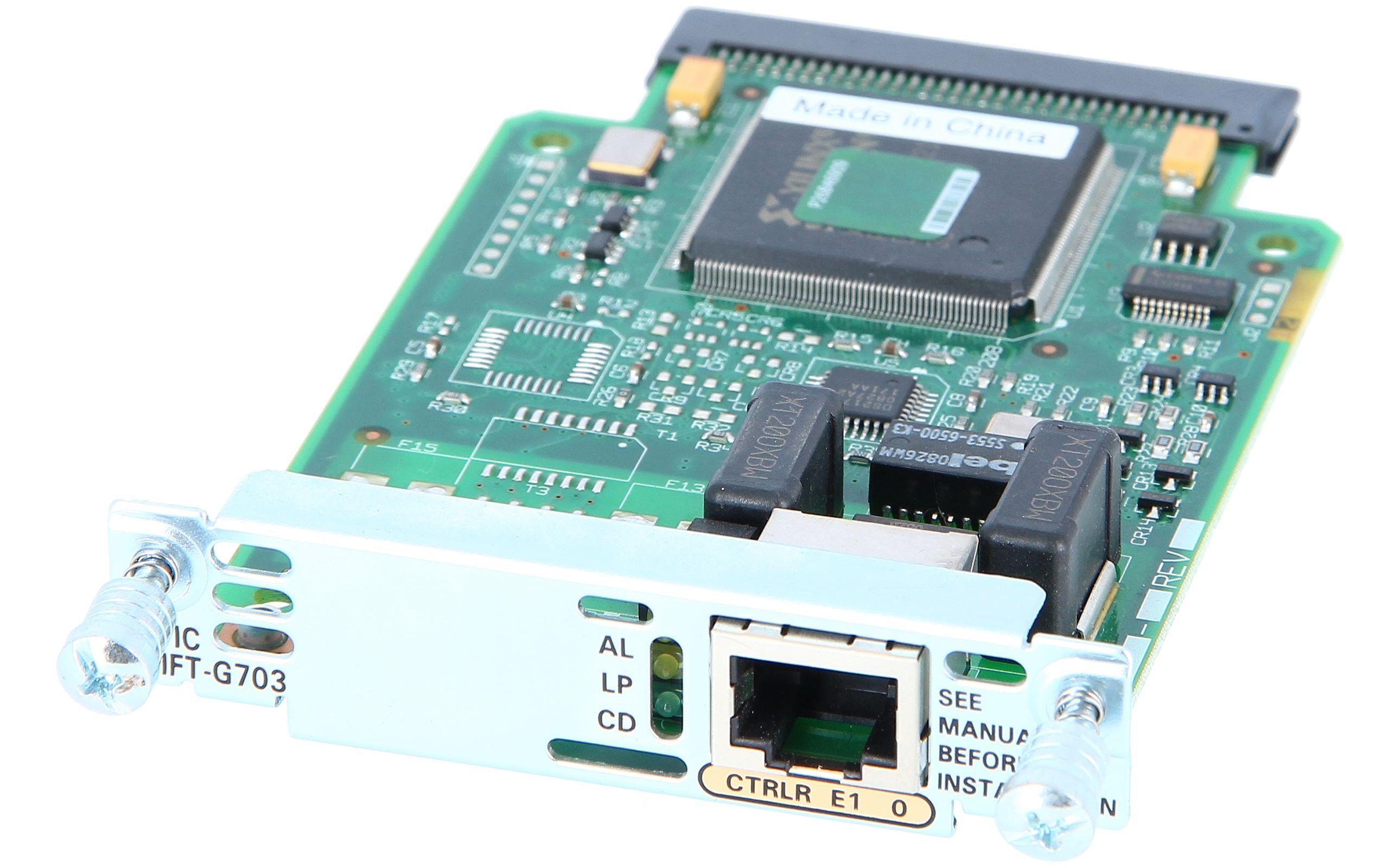 Cisco VWIC2-1MFT-G703 1-Port 2nd Gen Multiflex Trunk Voice/WAN Int. Card G.703