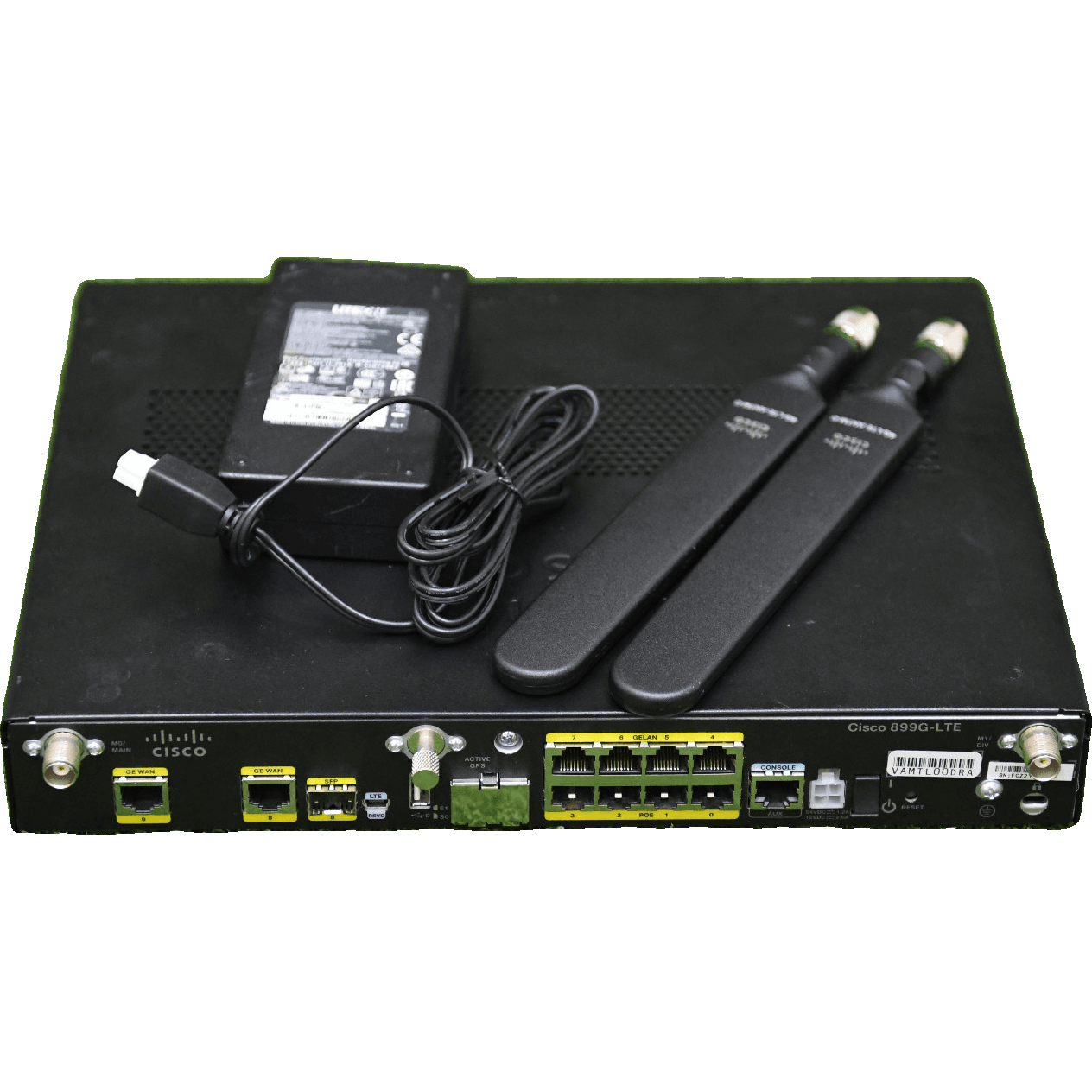 Cisco C899G-LTE-LA-K9 LTE 2.5 Secure IOS Gigabit Router SFP with Sierra Wireless MC7430/Qualcomm
