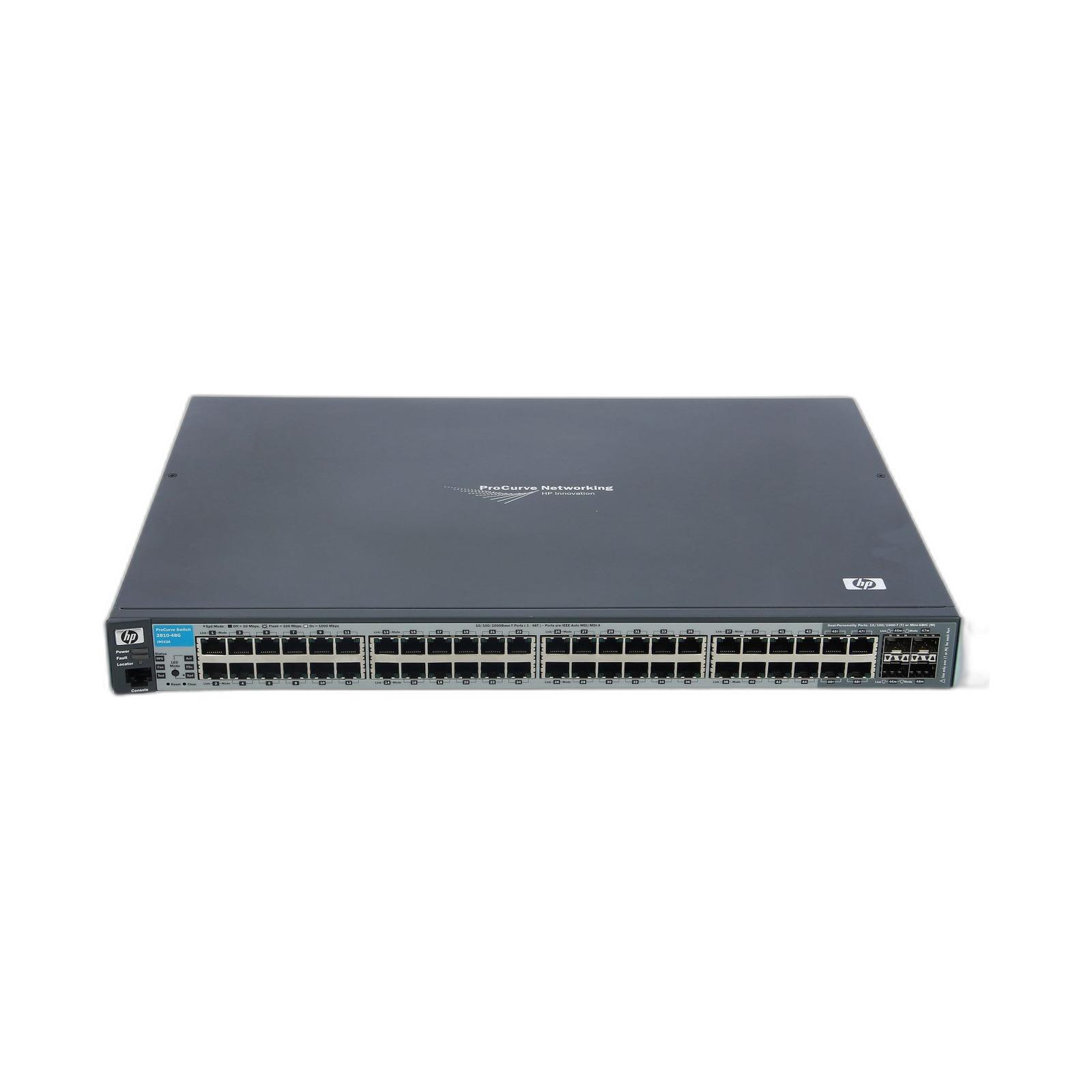 HP J9022A ProCurve Switch 2810-48G Switch - 48 ports - Managed - stackable