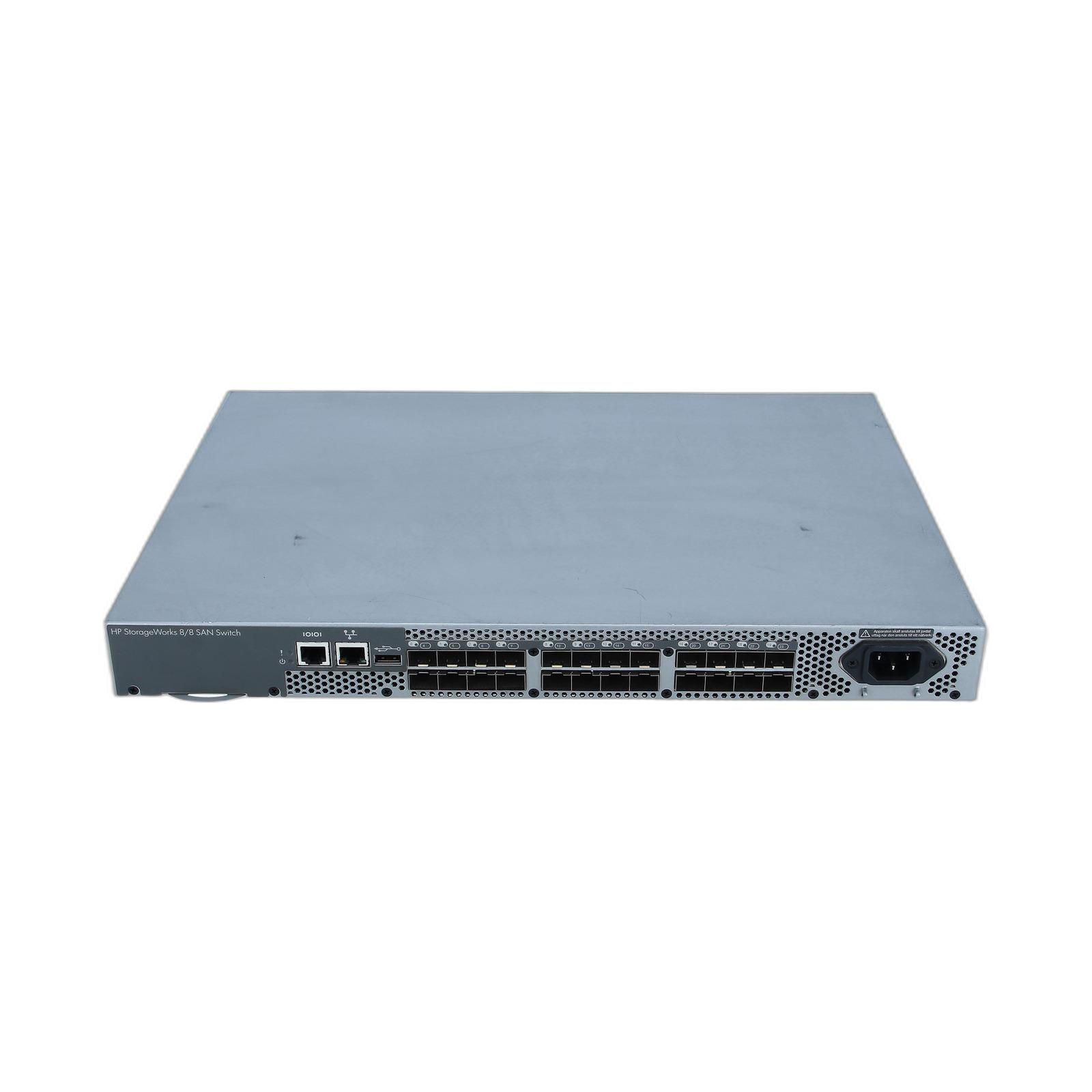 HP AM866A StorageWorks 8/8 Base e-port SAN Switch