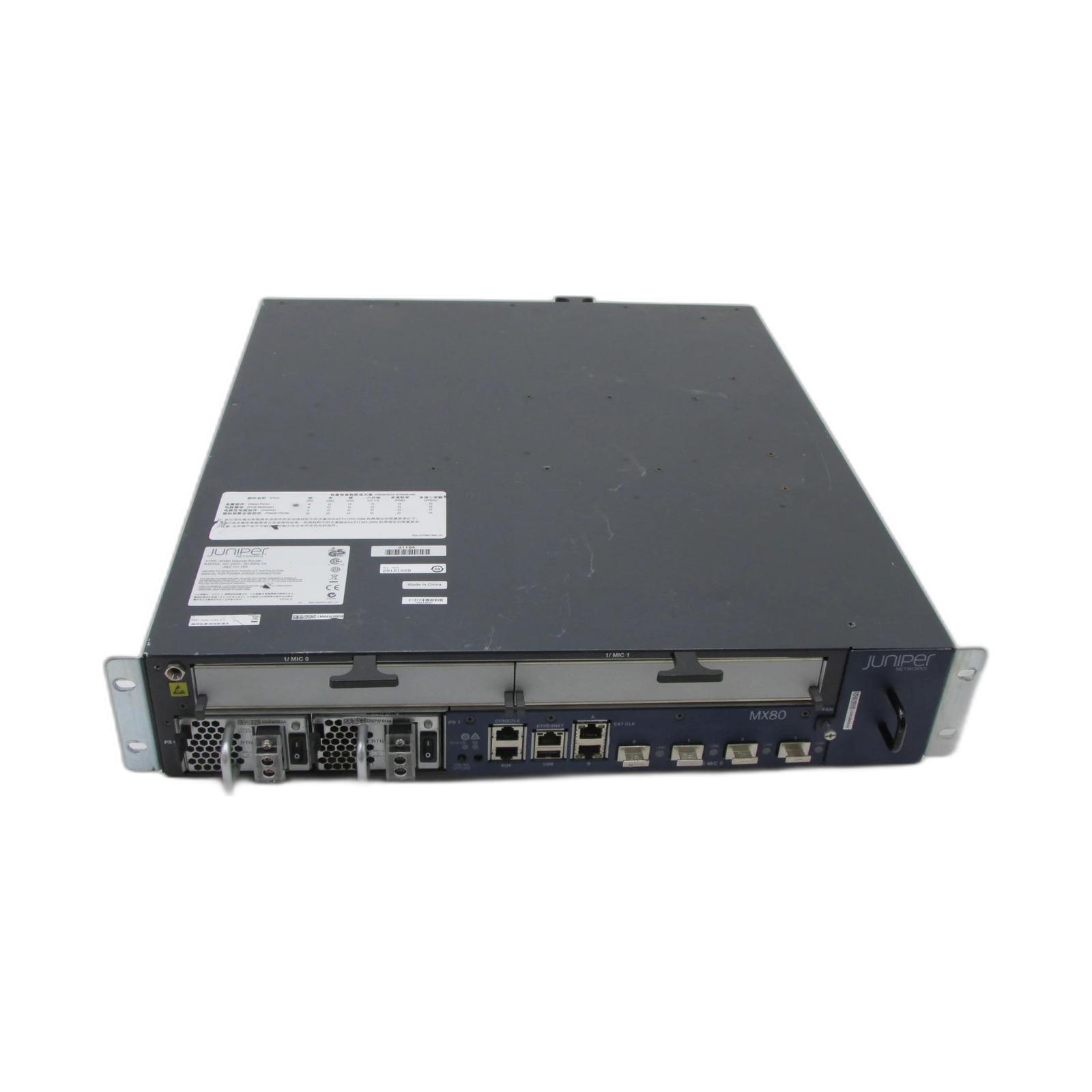 Juniper MX80-DC MX-series MX80 - Router - an Rack montierbar