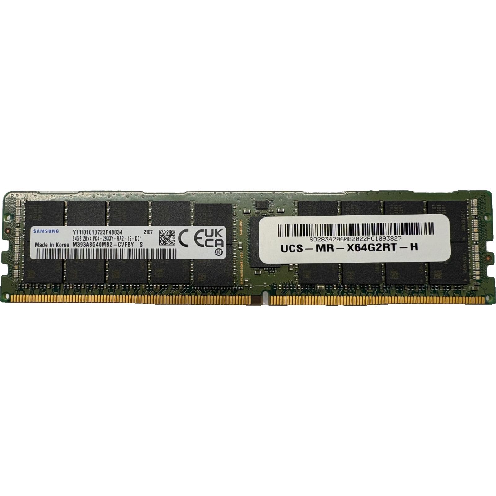 Samsung M393A8G40MB2-CVF 64GB 2Rx4 2933 RDIMM