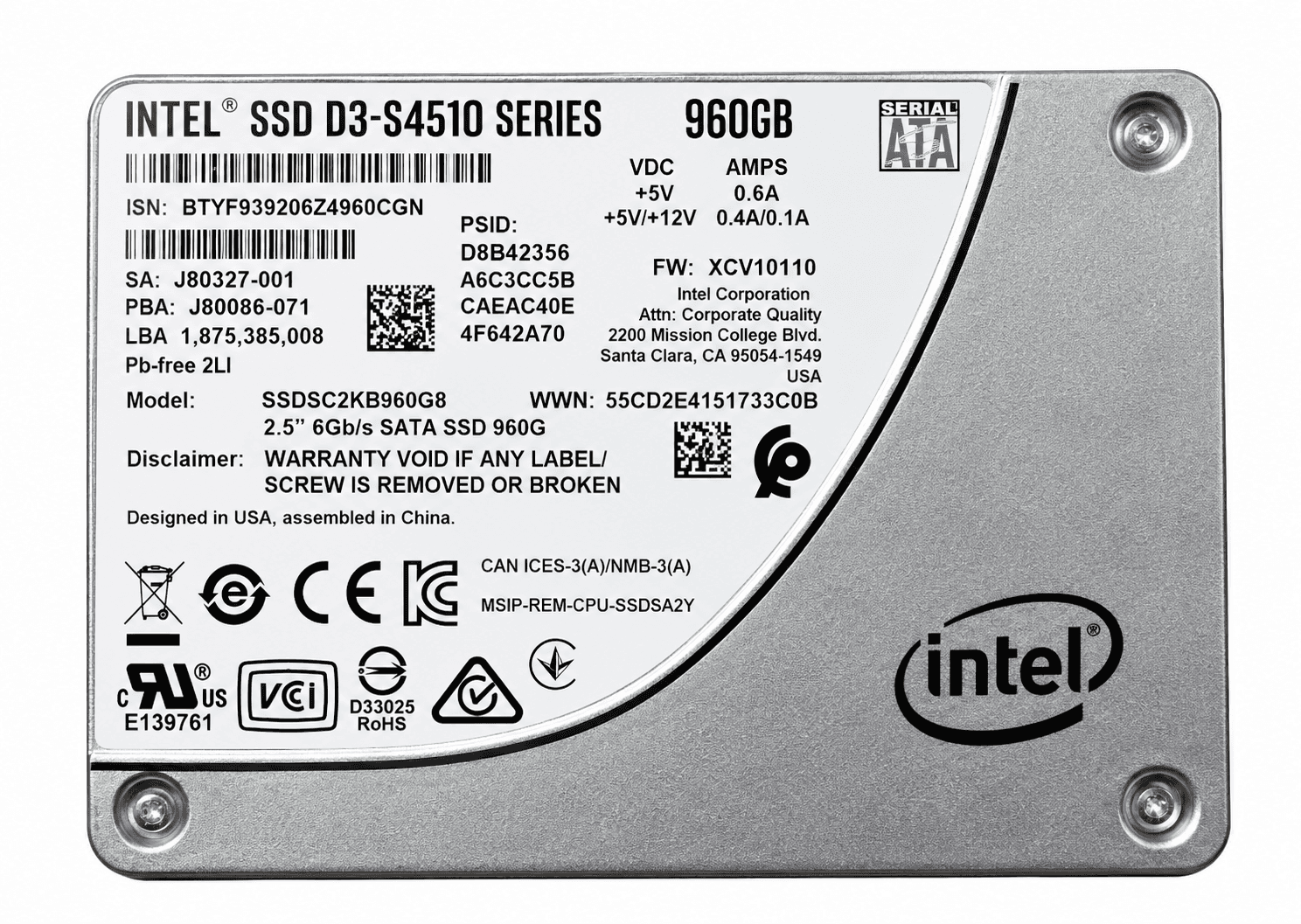 Cisco E100S-HDD-SAS900G 900 GB, SAS hard disk drive for SingleWide UCS-E